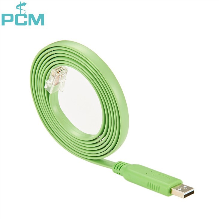 USB to RJ45 rollover cable