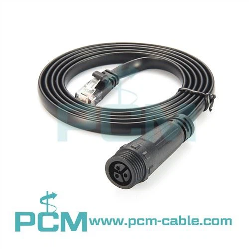 Cable convertidor de connector impermeable RJ12 a roscat