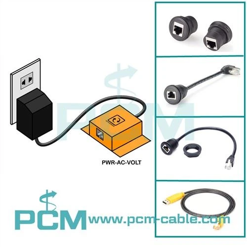 Connector RJ45 per al sistema de monitorització de la bateria