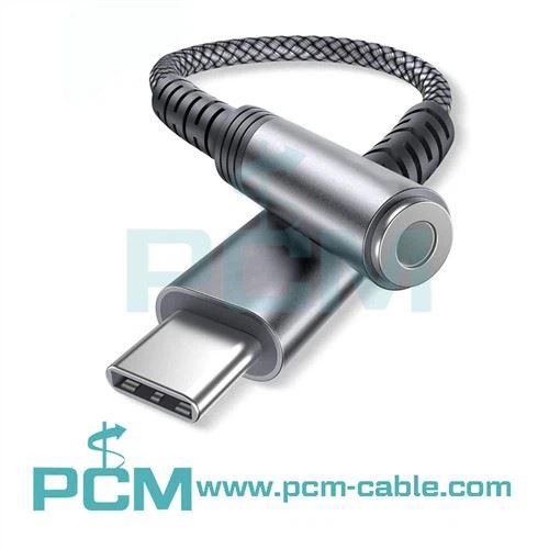Adaptador d'àudio USB tipus C a 1 4 AUX