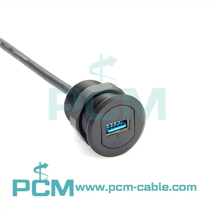 USB 3.0 Cable de muntatge encastat al panell