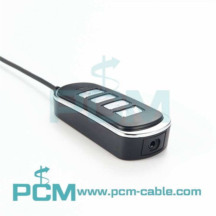 USB To 3.5mm Jack Call Center Headset Adapter Cable