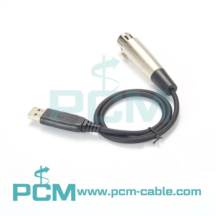 USB to xlr cable