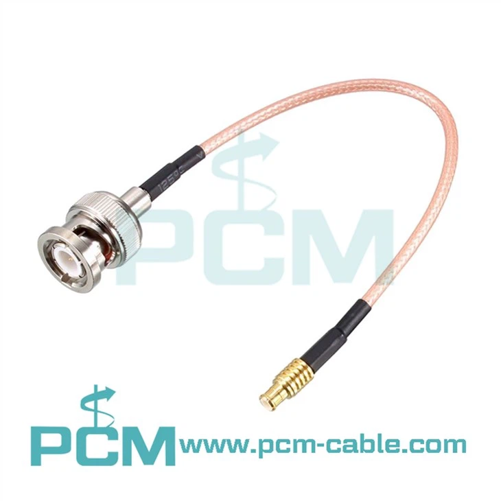Cable RF coaxial BNC a MCX