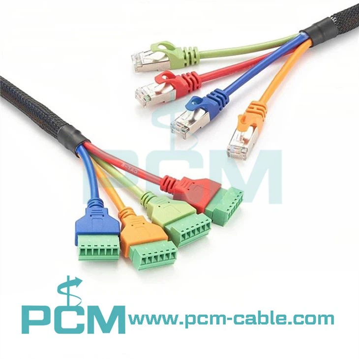 Cable Ethernet RJ45 a bloc de terminals sense soldadura