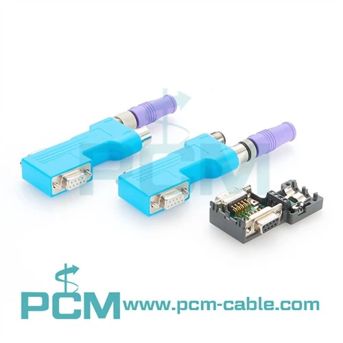 Connector de bus de camp CANopen D-Sub 9 pols 90 graus