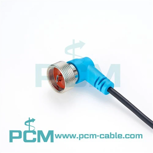 Cable impermeable micro USB inclinat de 90 graus