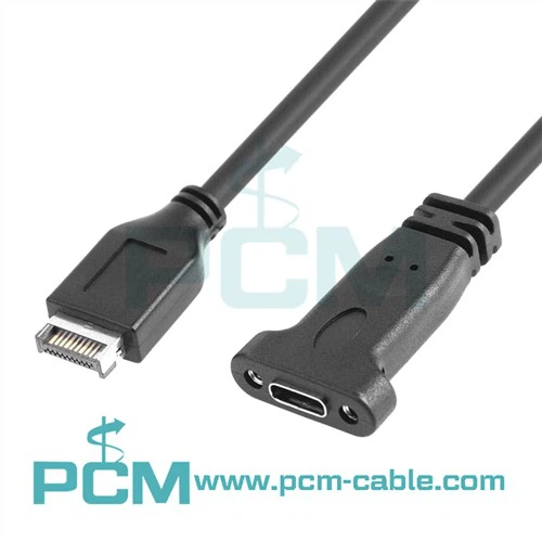 USB 3.1 Front Panel Header To USB-C Extension Cable
