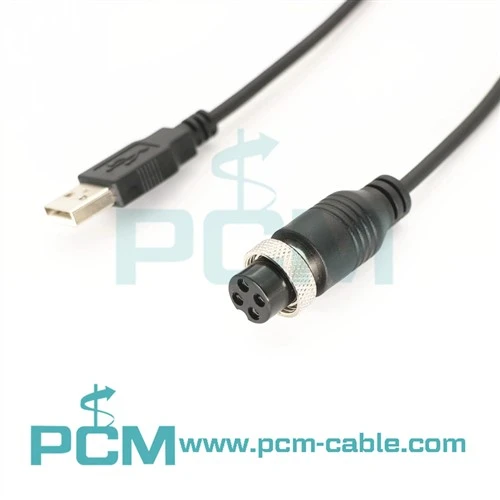 Cable USB a Aviation GX12 GX16 DC