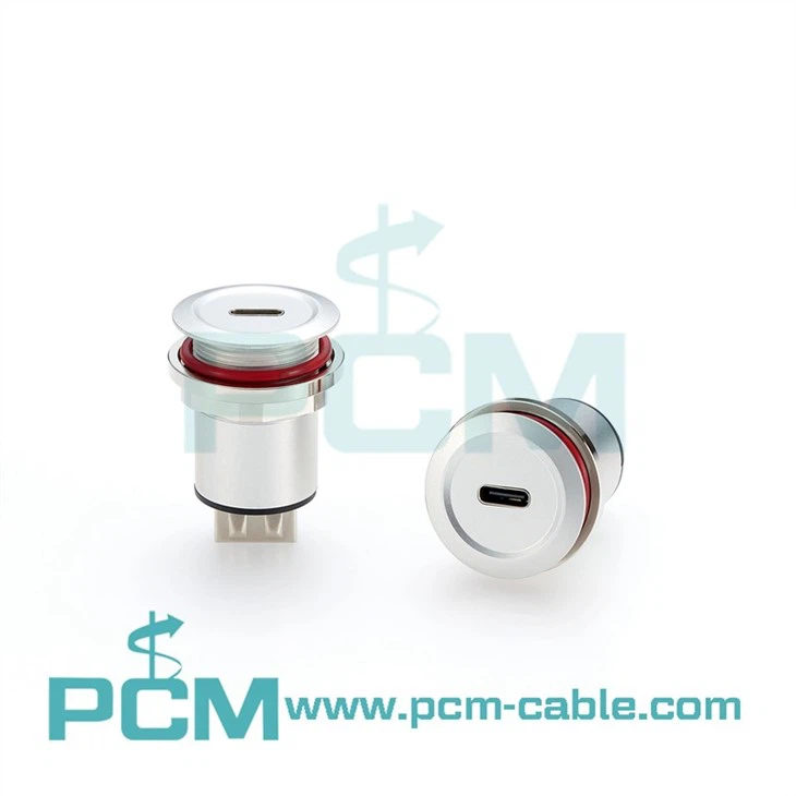 USB-mounted Socket Type C to A Socket