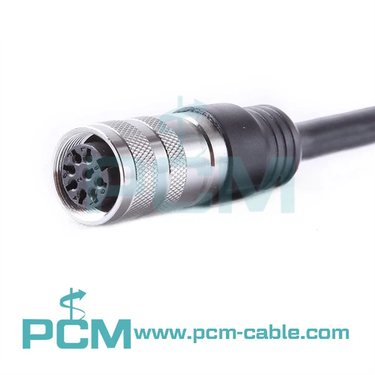 Cable circular mascle a femella impermeable AISG C091