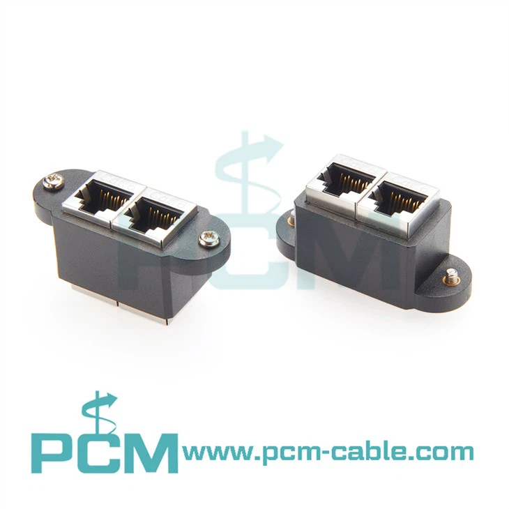 Dual RJ45 Ports Connector for Red Wine Cabinet