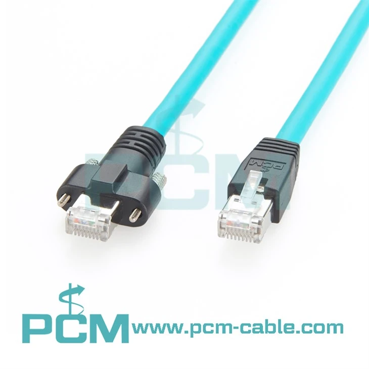 Cable Ethernet d'alta flexibilitat doble blindat GigE