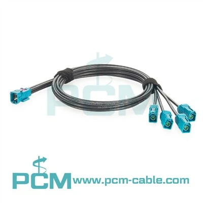 Conjunt de cables d'automoció MATE-AX 4-en-1 a Fakra