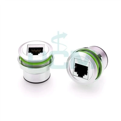 Acoblador CAT6A RJ45 Connector d'alimentació blindat