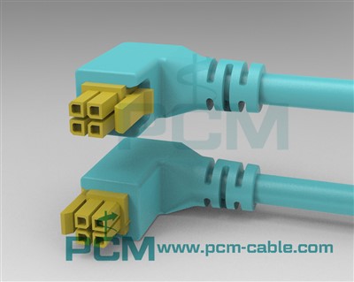 Solucions d'arnès de cables Molex OTS de 4-Pin Micro-Fit, Mini-Fit i Mega-Fit d'angle amunt i avall personalitzats