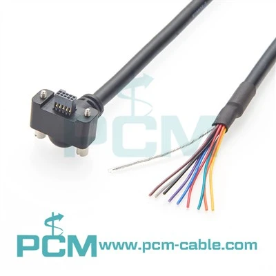 Dalsa Genie Nano Flying Leads Cable d'E/S d'angle recte