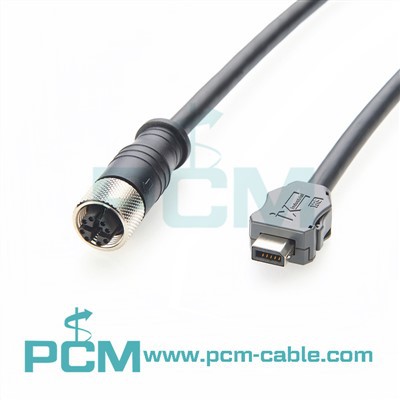 Ix a m12 x - Codi CADA CAD6A Cable 10Gbps blindat ip67 per a automatització industrial