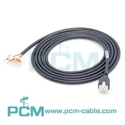 Conjunt de cable d'alimentació de crimpat de 8 pins Mini-Fit a la virola