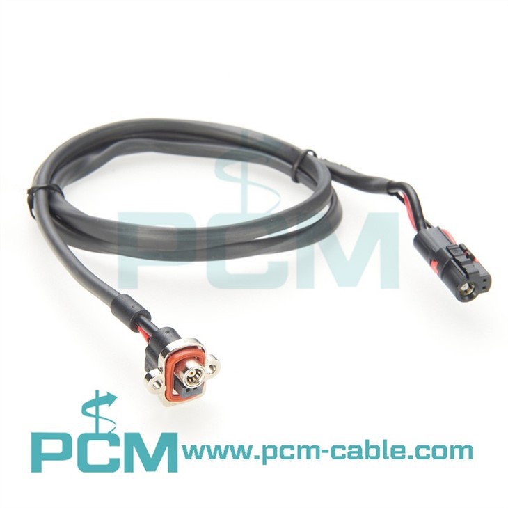 SMB to fakra+2  Driving recorder car camera cable with power supply