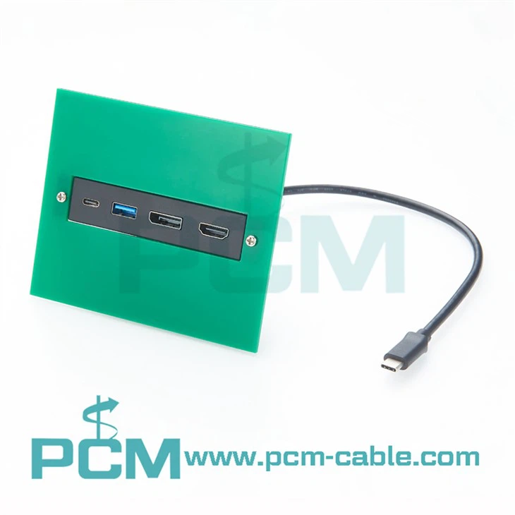 Adaptador multiport USB C Mini dock USB tipus-C de 10 Gbps amb concentrador USB DisplayPort 4K 60 Hz